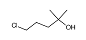 5-chloro-2-methylpentan-2-ol Structure