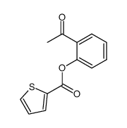 2-acetylphenyl thiophene-2-carboxylate Structure