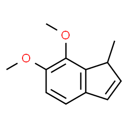1H-Indene,6,7-dimethoxy-1-methyl-(9CI) Structure