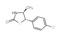 trans-5-(4-Chlorophenyl)-4-methyl-2-thiazolidone structure