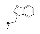 3-Benzofuranmethanamine,N-methyl- Structure