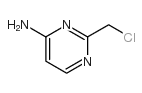 2-(Chloromethyl)-4-pyrimidinamine structure