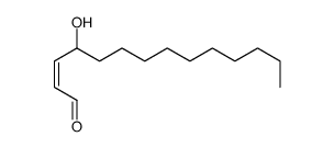 4-hydroxy-2-tetradecenal结构式