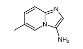 6-Methyl-imidazo[1,2-a]pyridin-3-ylamine结构式