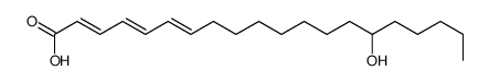 15-hydroxyeicosatrienoic acid Structure