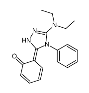 2-(5-(Diethylamino)-4-phenyl-4H-1,2,4-triazol-3-yl)phenol Structure