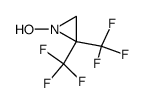 1-hydroxy-2,2-bis(trifluoromethyl)aziridine Structure