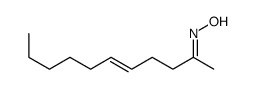N-undec-5-en-2-ylidenehydroxylamine Structure