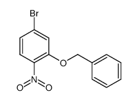 2-(benzyloxy)-4-bromo-1-nitrobenzene Structure