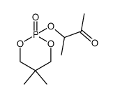 3-((5,5-dimethyl-2-oxido-1,3,2-dioxaphosphinan-2-yl)oxy)butan-2-one Structure