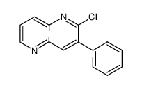 2-chloro-3-phenyl-1,5-naphthyridine Structure