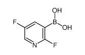 (2,5-Difluoropyridin-3-yl)boronic acid structure