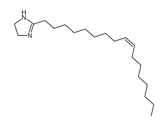 ((Z)-2-Heptadec-9-enyl)-4,5-dihydro-1H-imidazole结构式