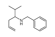 N-benzyl-2-methylhex-5-en-3-amine结构式