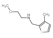 2-methoxy-N-[(3-methylthiophen-2-yl)methyl]ethanamine Structure