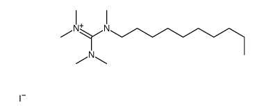 [[decyl(methyl)amino]-(dimethylamino)methylidene]-dimethylazanium,iodide结构式