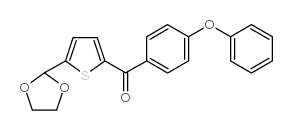 5-(1,3-DIOXOLAN-2-YL)-2-(4-PHENOXYBENZOYL)THIOPHENE picture