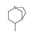 1-Azabicyclo[3.2.1]octane,4-methyl-(7CI) structure