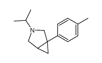 1-(4-methylphenyl)-3-propan-2-yl-3-azabicyclo[3.1.0]hexane结构式