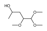 4,5,5-trimethoxy-pentan-2-ol结构式