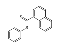 phenyl naphthalene-1-carbodithioate结构式