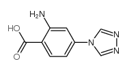 2-氨基-4-(4H-1,2,4-三唑-4-基)苯甲酸图片