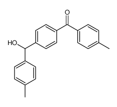 [4-[hydroxy-(4-methylphenyl)methyl]phenyl]-(4-methylphenyl)methanone结构式