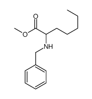 methyl 2-(benzylamino)heptanoate Structure