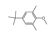 1-Methoxy-2,6-dimethyl-4-tert.-butyl-benzol Structure