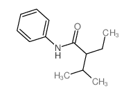 2-ethyl-3-methyl-N-phenyl-butanamide structure