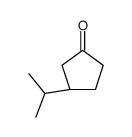 (3R)-3-propan-2-ylcyclopentan-1-one Structure