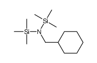 1-cyclohexyl-N,N-bis(trimethylsilyl)methanamine结构式