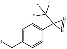 3-(4-(碘甲基)苯基)-3-(三氟甲基)-3H-双吖丙啶结构式