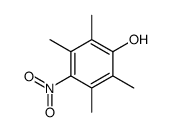 2,3,5,6-tetramethyl-4-nitrophenol结构式