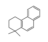 1,1-dimethyl-3,4-dihydro-2H-phenanthrene结构式