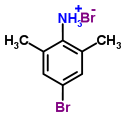 4-BROMO-2,6-DIMETHYLANILINE HYDROBROMIDE结构式