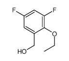 (2-ethoxy-3,5-difluoro-phenyl)methanol Structure