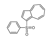 1-(benzenesulfonyl)azulene结构式