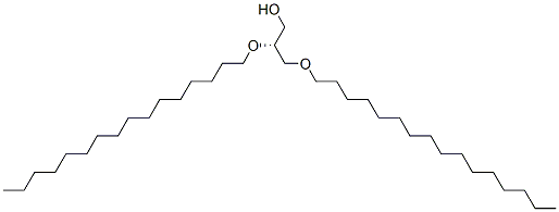 (R)-2,3-bis(hexadecyloxy)propan-1-ol structure