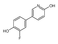 5-(3-fluoro-4-hydroxyphenyl)-1H-pyridin-2-one结构式