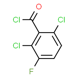 2,6-DICHLORO-3-FLUOROBENZOYLCHLORIDE结构式