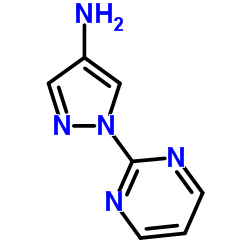 1-(pyrimidin-2-yl)-1H-pyrazol-4-amine structure