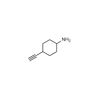 4-Ethynylcyclohexanamine Structure