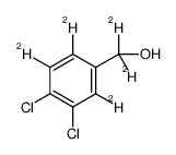 (3,4-dichlorophenyl-2,5,6-d3)methan-d2-ol结构式