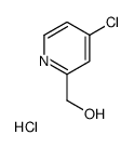 (4-chloropyridin-2-yl)methanol,hydrochloride Structure