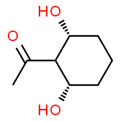 Ethanone, 1-(2,6-dihydroxycyclohexyl)-, (2alpha,6alpha)- (9CI) Structure