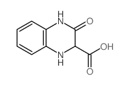 2-Quinoxalinecarboxylicacid, 1,2,3,4-tetrahydro-3-oxo- structure