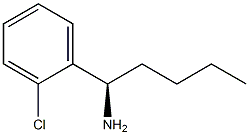 (1R)-1-(2-CHLOROPHENYL)PENTAN-1-AMINE Structure