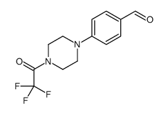 4-[4-(trifluoroacetyl)piperazin-1-yl]benzaldehyde Structure