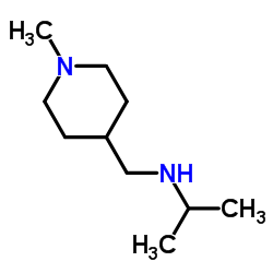 N-[(1-Methyl-4-piperidinyl)methyl]-2-propanamine Structure